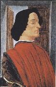 Sandro Botticelli Portrait of Giuliano de'Medici oil